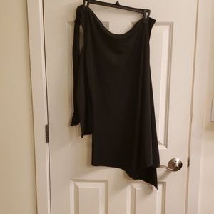 Sexy black short dress